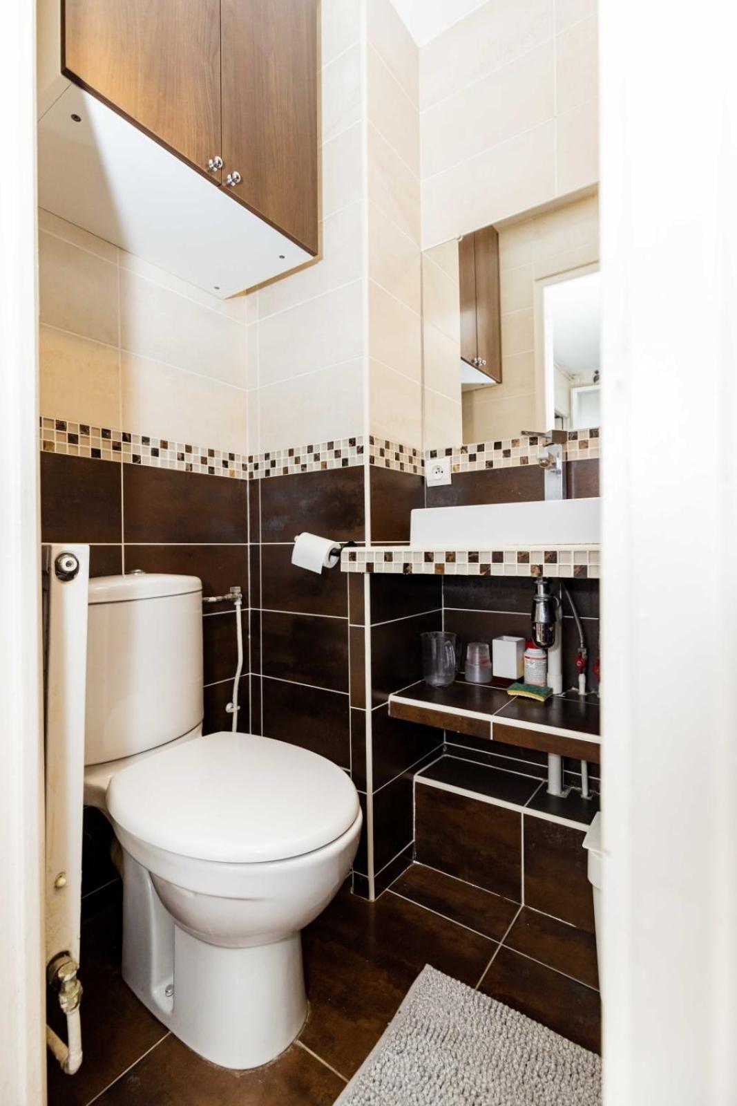 Cocoon And Bright T1 In A Quiet Neighborhood Appartamento Parigi